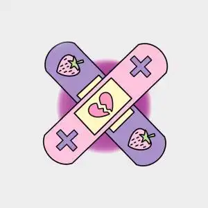 卡通创可贴小清新