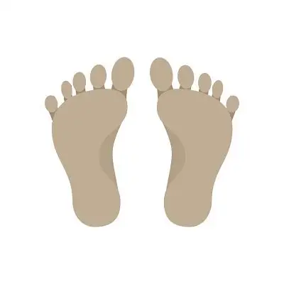 卡通小脚丫图片