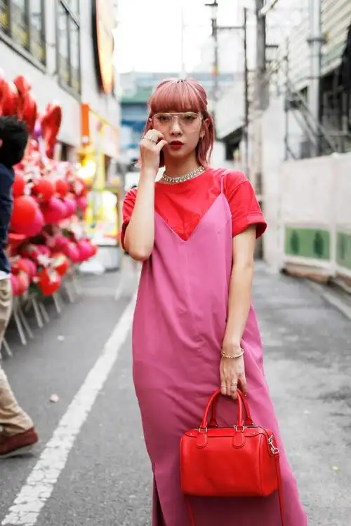 初秋的日本街头潮人这么穿