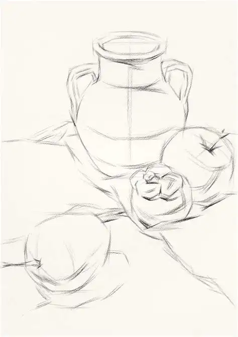 素描静物组合图片步骤初学简单静物组合素描2022已更新今日更新