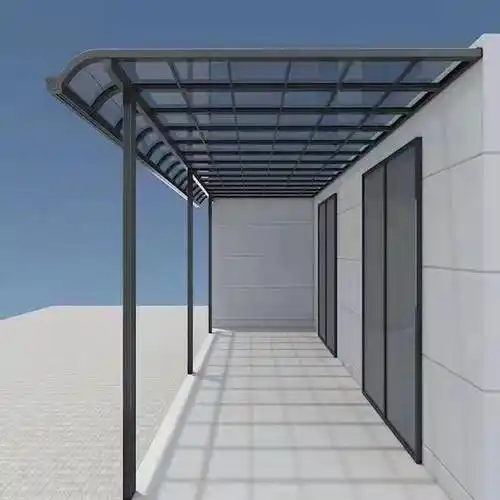 北京定做户外遮阳雨棚门口遮雨棚定做别墅阳台遮阳防雨棚