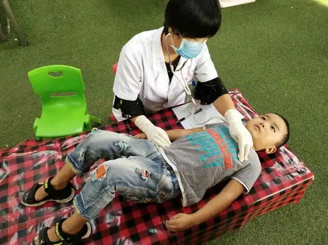 赤水好孩子幼儿园体检啦!