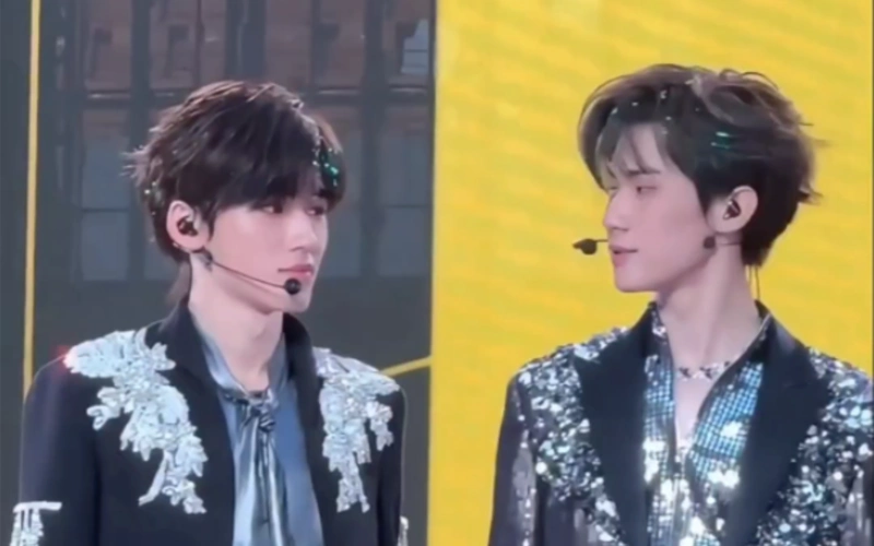 【宋亚轩/张真源】"张真源:用过的吗?宋亚轩:摇摇头!确实没用过"