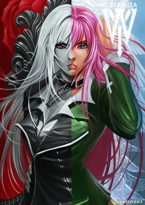 浦饭琦玉领衔半人半妖像 外国大神创作半颜艺术