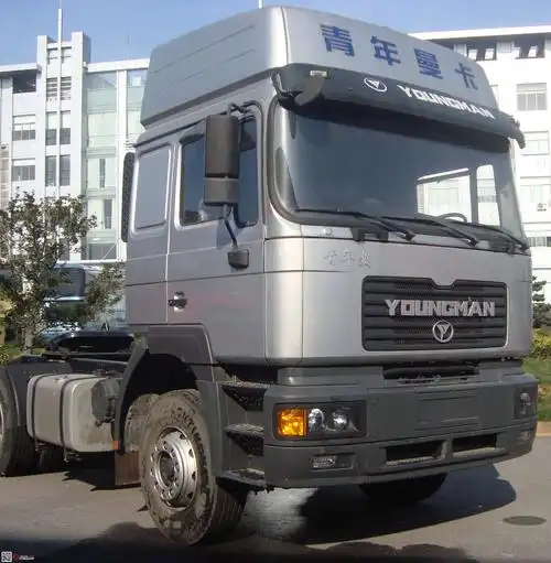 青年曼牌jnp4181fd1型半挂牵引车图片