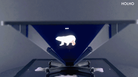 手机就可以玩全息投影全部影片人物都复活了