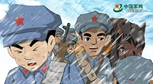 长征系列萌漫故事(17)风雪翻越夹金山