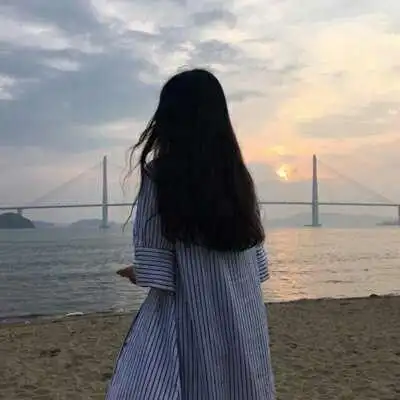 头像女生伤感霸气背影