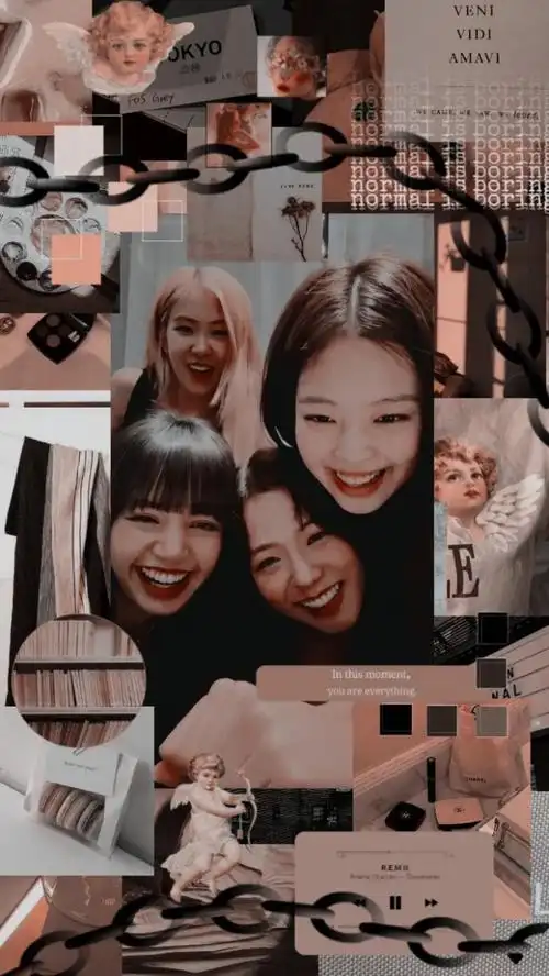 blackpink拼贴壁纸