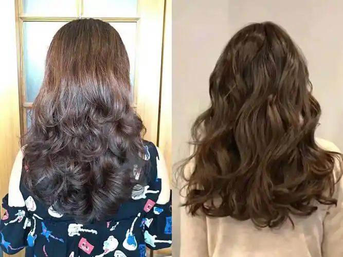 大卷和大波浪有啥区别?_发型