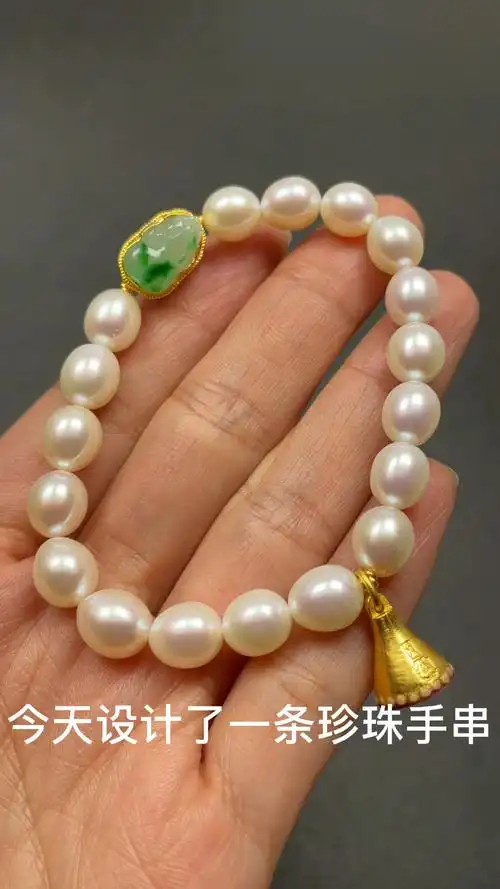 貔貅佛铃珍珠手串