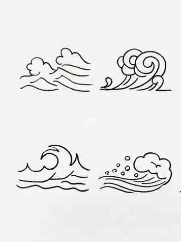 海浪怎么画海浪怎么画简单又好看