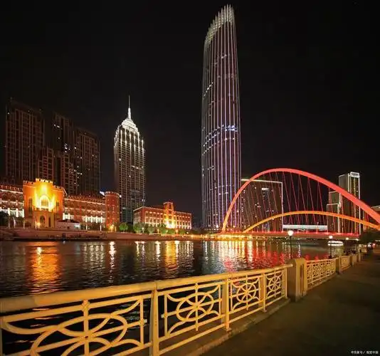 天津|海河|乘船游览,欣赏沿岸的美景和建筑