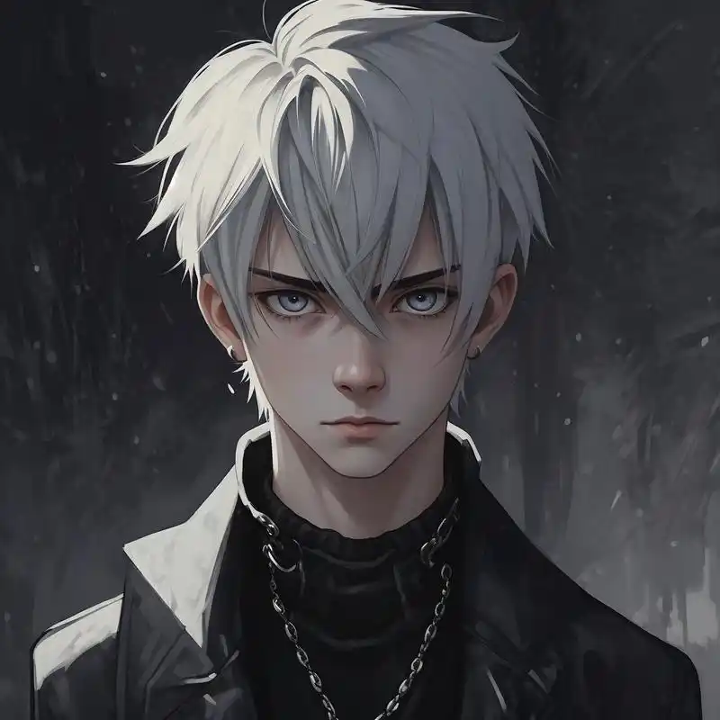 9515黑暗风男生拔刀动漫头像90 探索黑暗风格的动漫世界,男生们