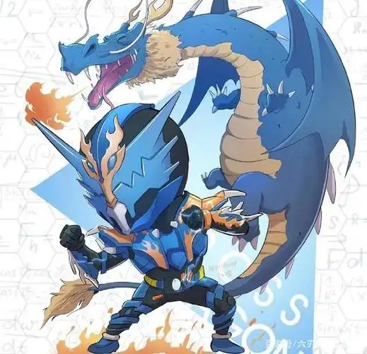 贯彻爱与真实的正义,可爱又帅气的q版假面骑士