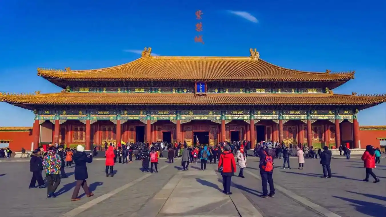 北京故宫太和门.紫禁城"天子五门"之一,也是皇宫主体建筑太和 - 抖音