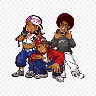 嘻哈风素材-嘻哈风元素图片下载-觅知网