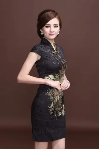 时装秀旗袍套图(续) - 方块之旅 - 方块之旅