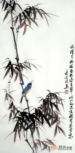 国画竹作品赏析 文人墨竹画作品赏析