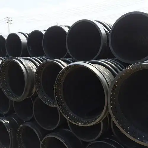 hdpe克拉管高密度聚乙烯缠绕增强管缠绕b型克拉管直销hdpe克拉管批发