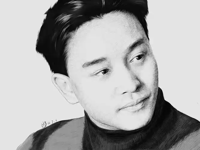 人物素描——张国荣