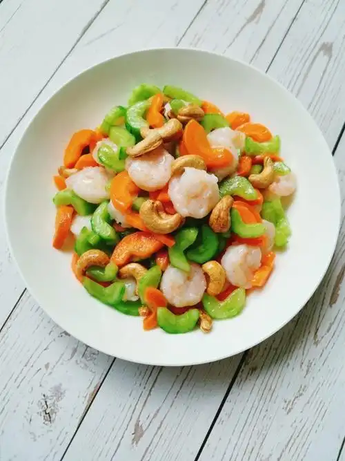 【腰果虾仁】名门泽佳315网:清淡爽口,色彩斑斓,营养美味