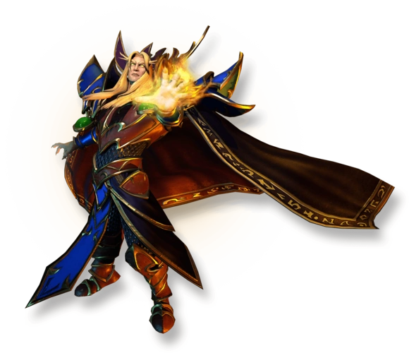 [分享] 魔兽争霸3官网英雄png素材