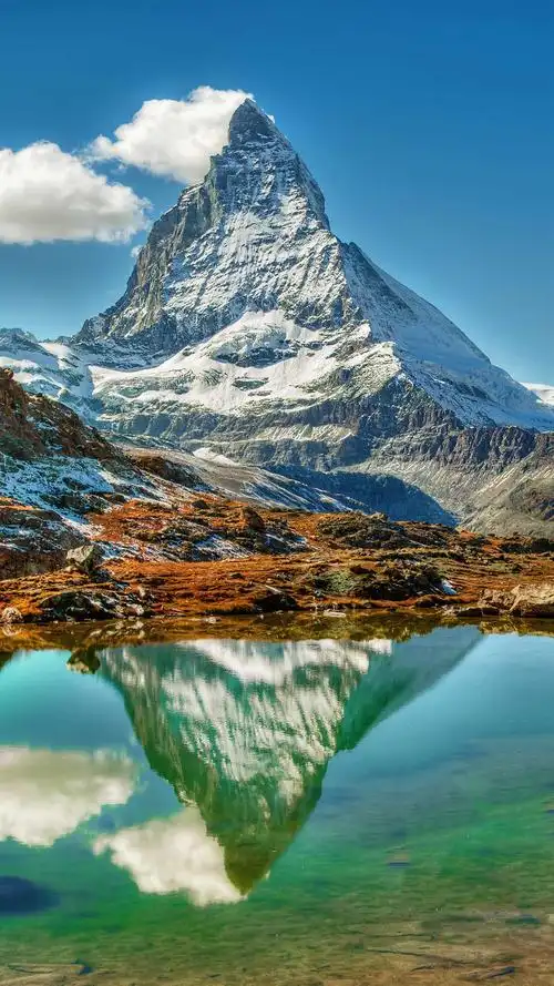 马特洪峰,风景-手机壁纸