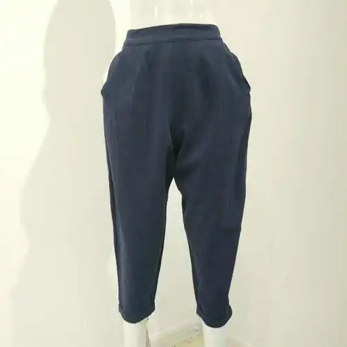 (均码见详情)棉麻裤子 6378#红咖色 70