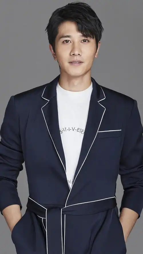 帅气阳光的彭冠英