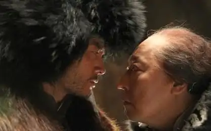 李光洁和倪大红主演的智取威虎山(两年后李光洁和倪大红再演林海雪原)