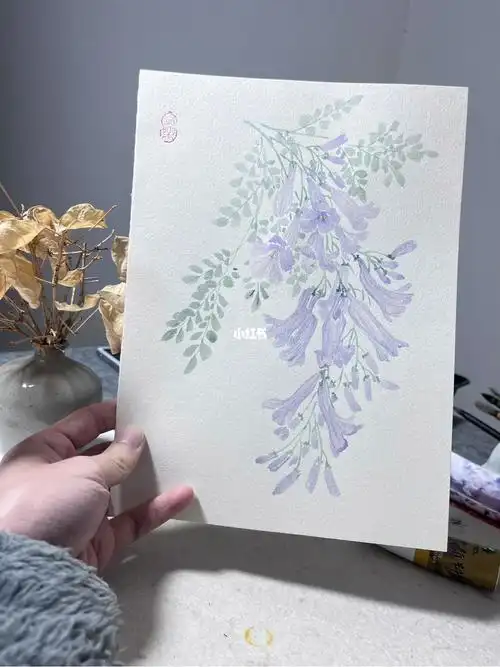 蓝花楹你们喜欢这样清淡的感觉吗