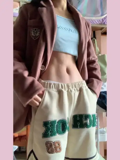 好喜欢我的马甲线减肥成功