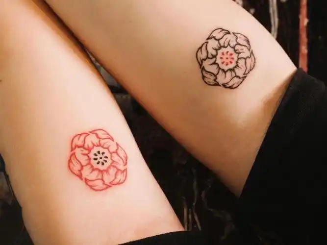 73tattoo双胞胎纹身情侣纹身国风古典纹身