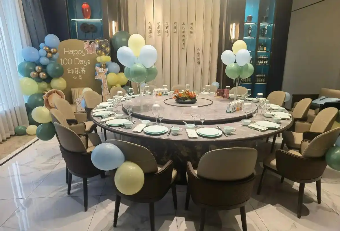 鑫复盛礼记酒店 | 小预算包间生日布置.鑫复盛礼记酒店 青岛 - 抖音