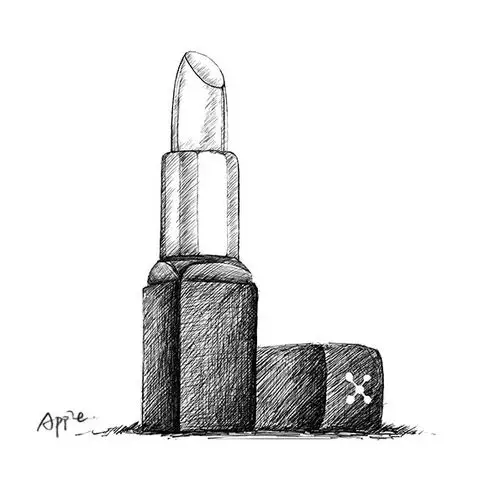 唇膏素描