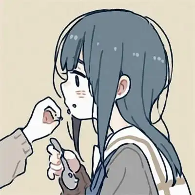 闺蜜头像一甜一冷动漫图片