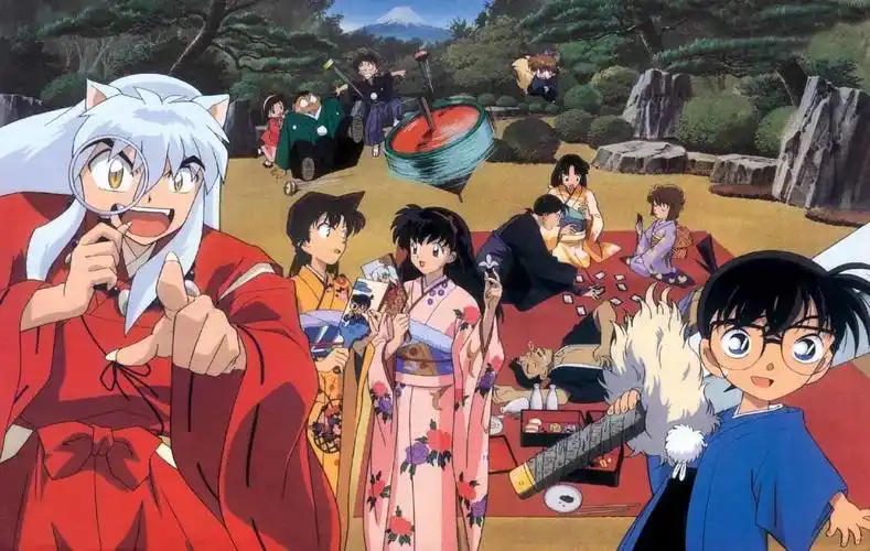 神仙画师微博转载二次元工藤新一毛利兰新兰… - 堆糖,美图壁纸兴趣社