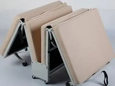 四折折叠床-带靠背