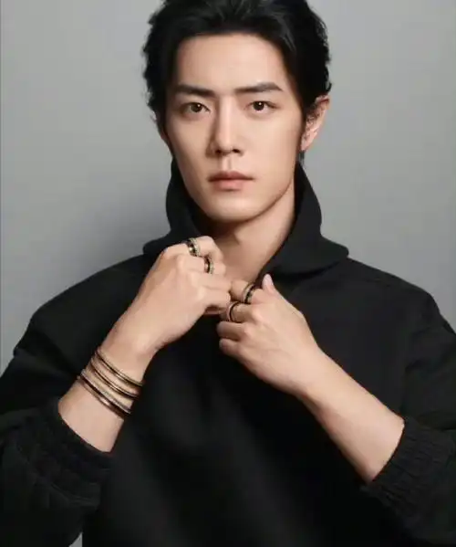 肖战戴了四个戒指#肖战最新全球珠宝大片,戴了四个戒指,矜贵帅! !