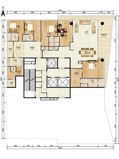 深圳湾壹号新出500平大平层,买房送全新意大利进口家私,深圳湾一号