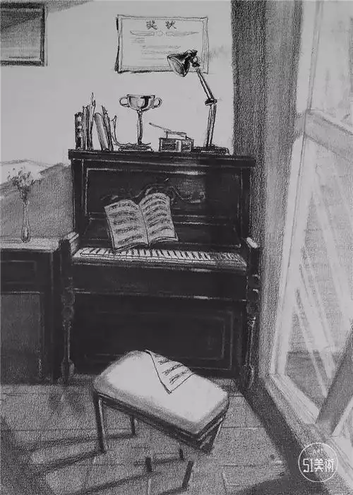 试卷清华美院2015年素描高分卷高清哟