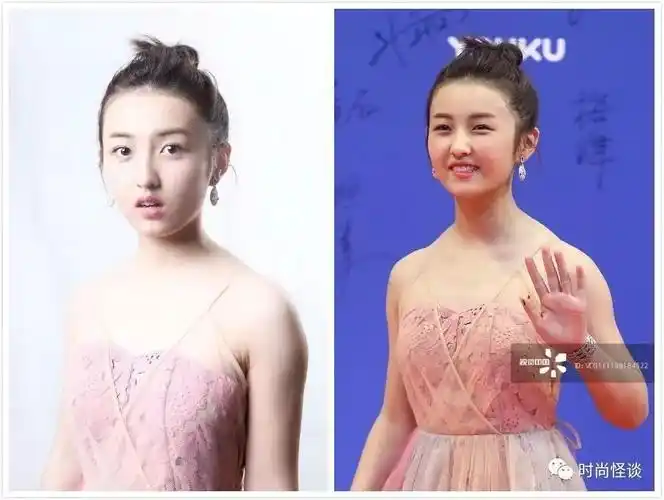 张子枫这斜方肌也太夸张了