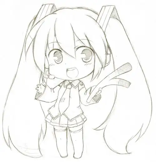 「素材」q版人物绘画参考 part 03