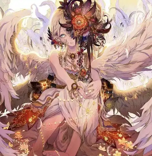 第一眼就被惊艳了 这样画风精美极尽奢华的动漫美少女难得一见