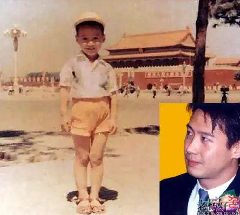 黎明童年时在天安门广场的照片梁咏琪,李克勤,容祖儿,谭咏麟四人行,笑