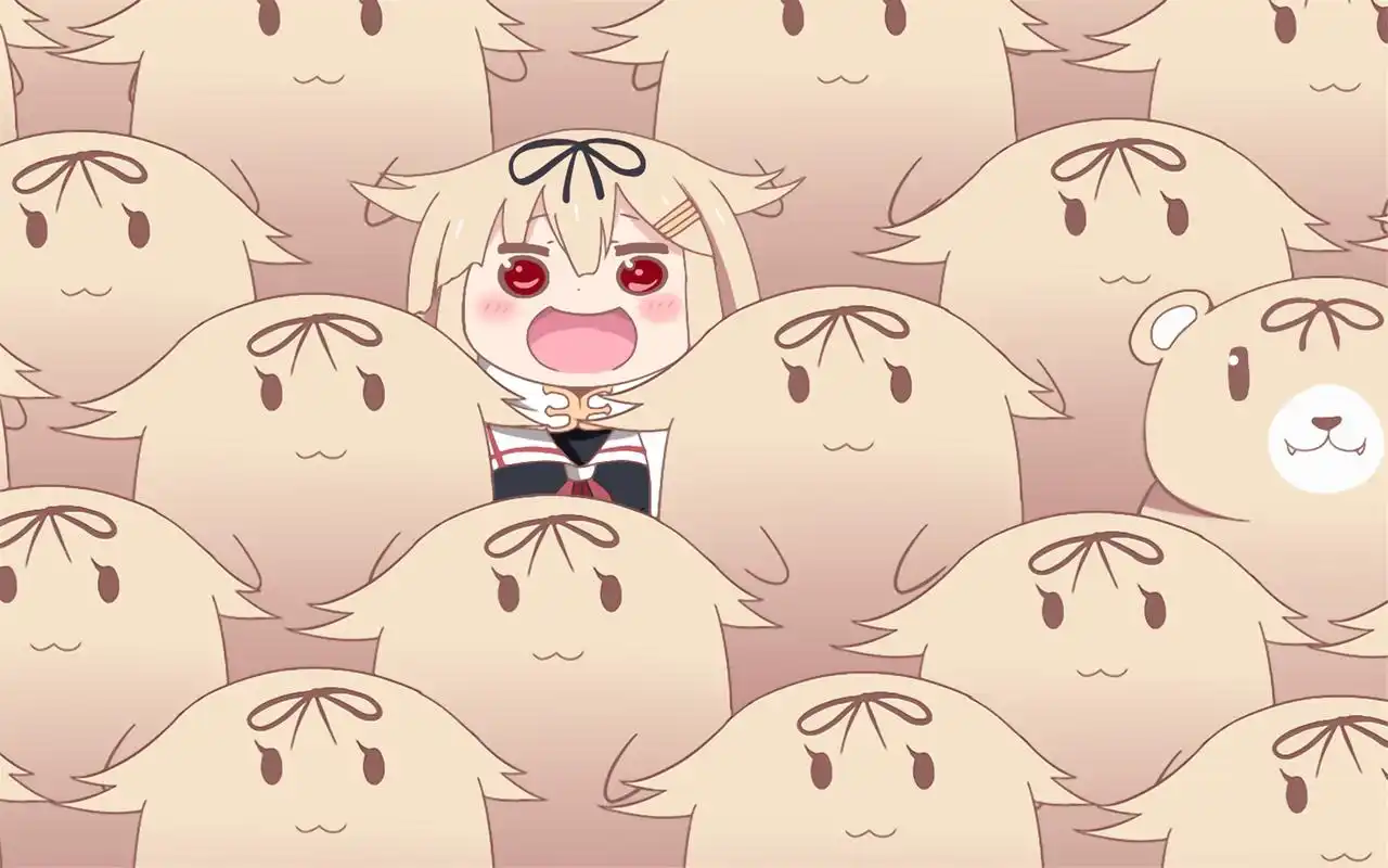 《干物妹小宅》超萌小宅可爱动漫桌面壁纸(一)