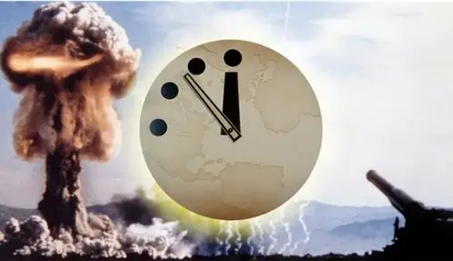 1947年设置的世界末日钟,被科学家再次调快,离末日100秒?