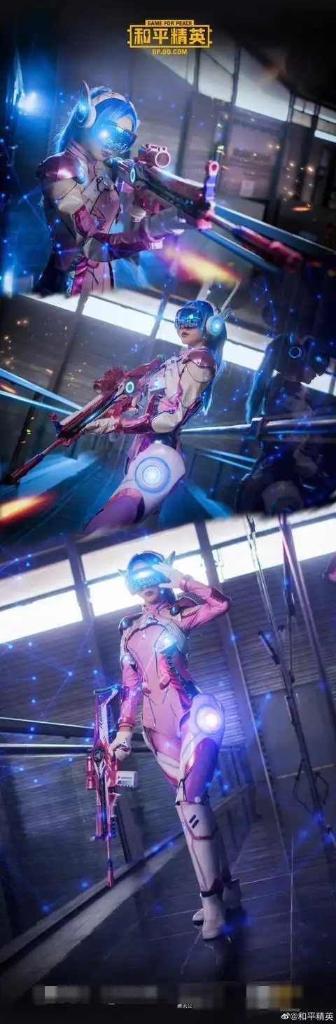 最后给火箭少女排面,不管是游戏里还是cos里都是高颜值产品,服饰上