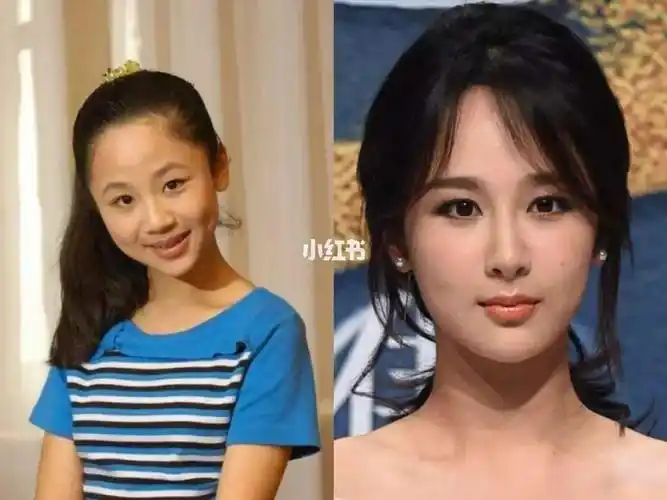 小时候的杨紫可爱还是长大后的可爱呢